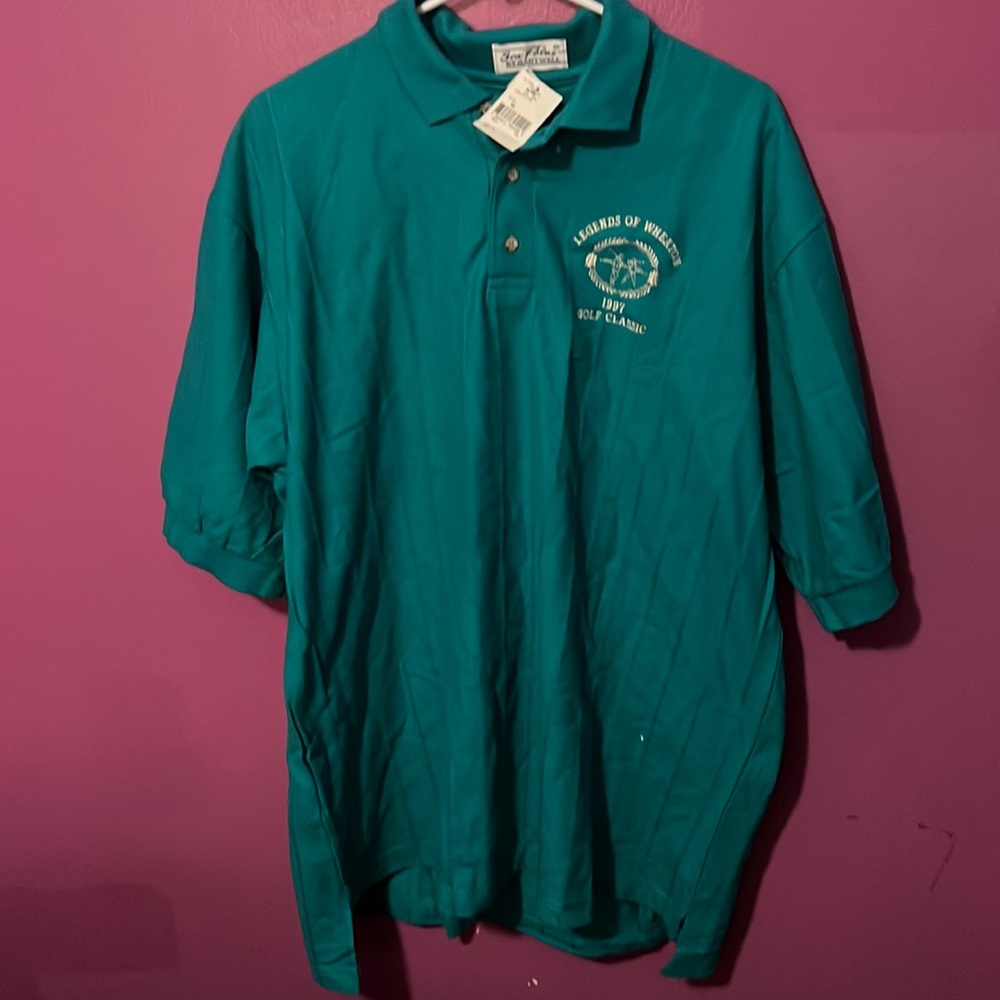 SEA PALMS BY HARTWELL LEGENDS OF WHEATON 1997 GOLF CLASSIC POLO NWT SIZE XL